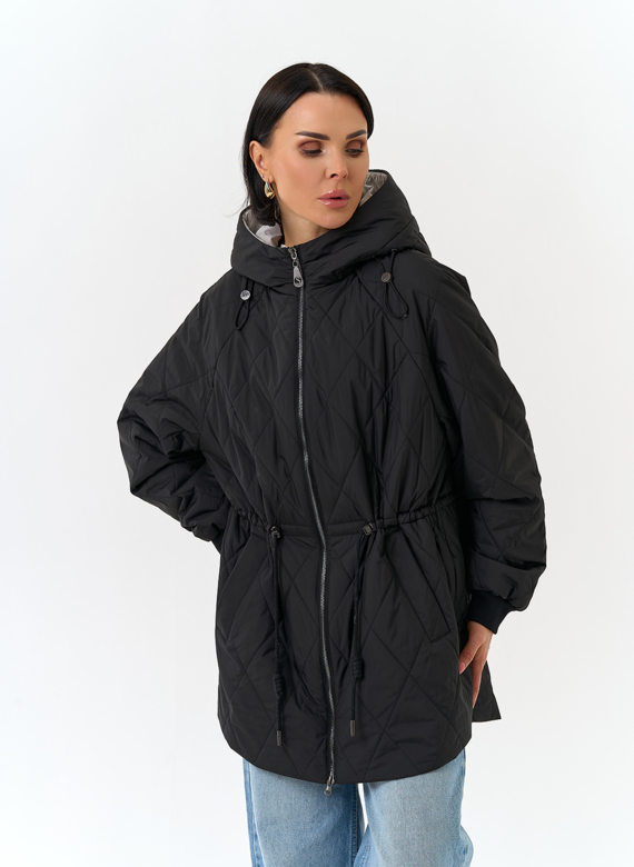 Женская куртка с капюшоном