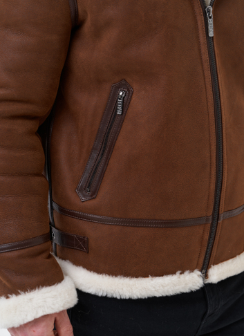 Мужская дубленка