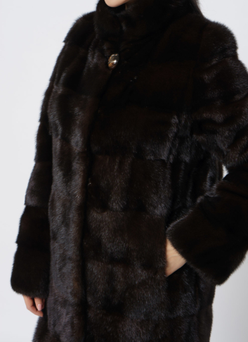 Шуба из норки