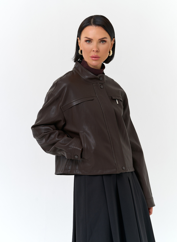Женская куртка из эко кожи