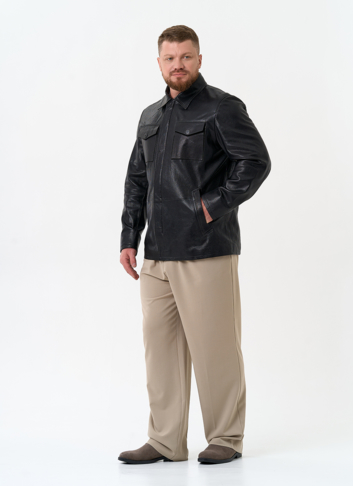 Мужская куртка из натуральной кожи