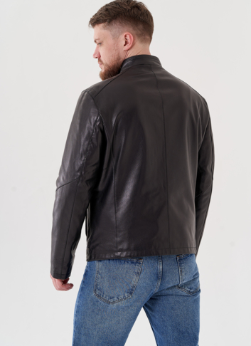 Мужская кожаная куртка 