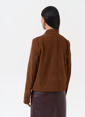 Замшевая куртка - футляр