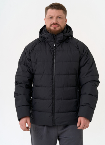 Мужской пуховик с капюшоном