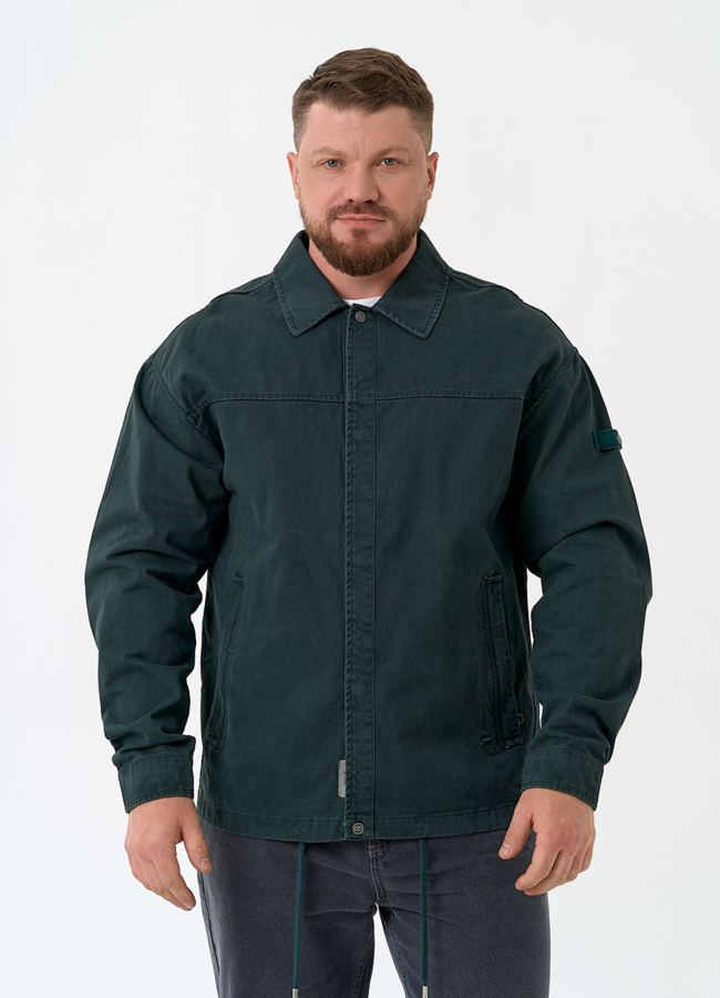 Мужская джинсовая куртка модель № 27356 универмаг малина